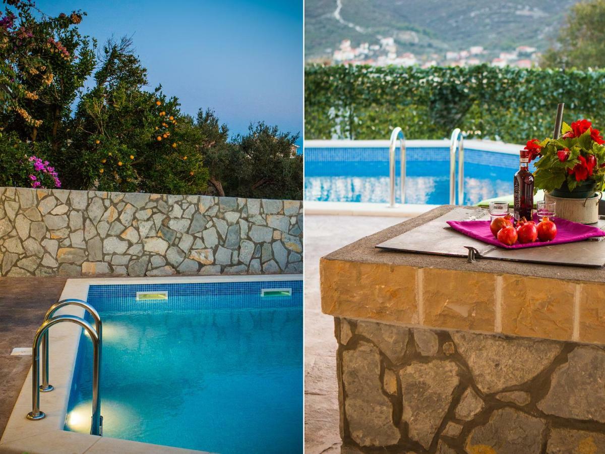 Villa Croatia Sea View With Heated Pool Vinišće Extérieur photo
